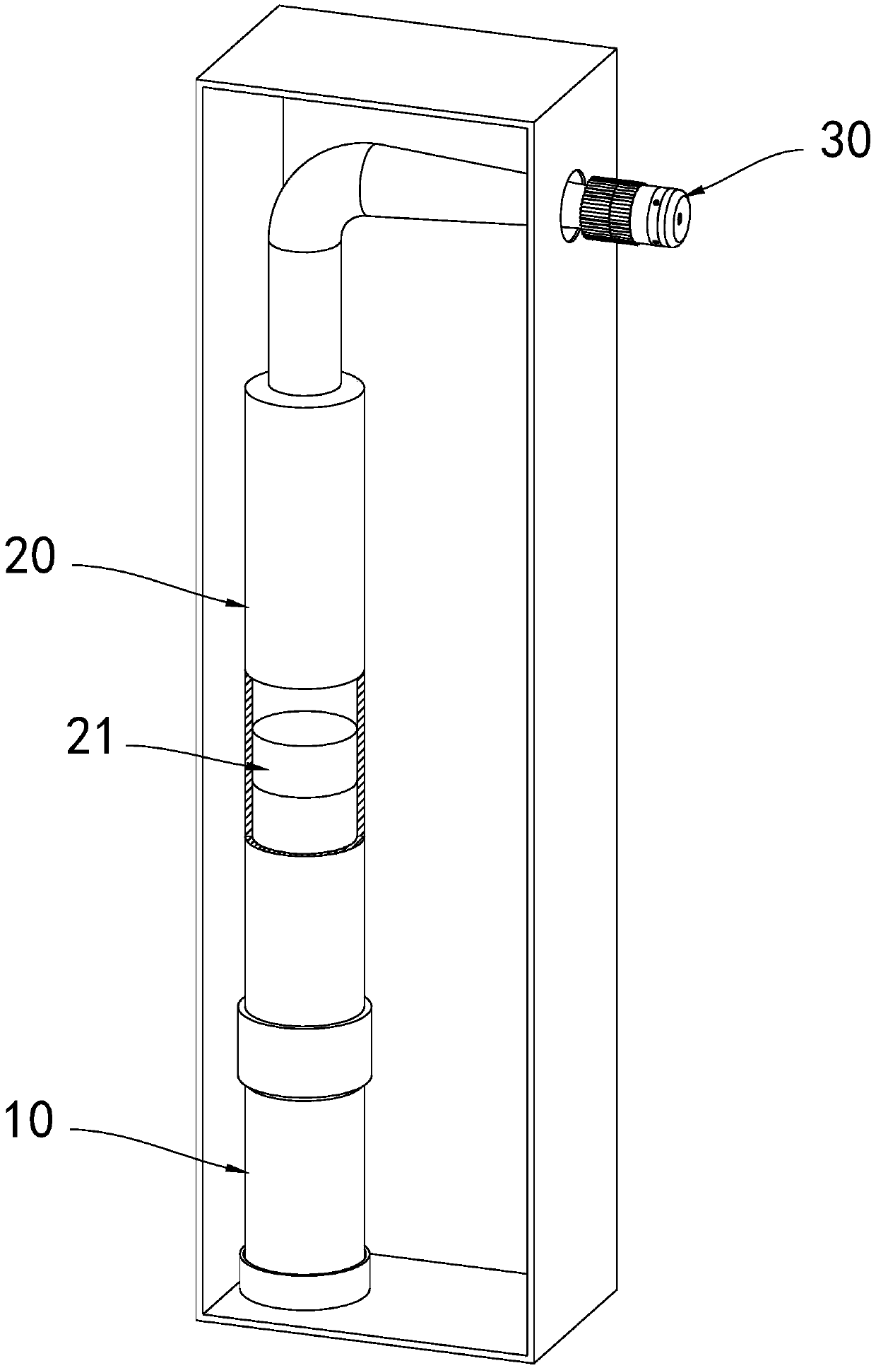 Clean fire extinguishing agent and fire extinguishing device thereof