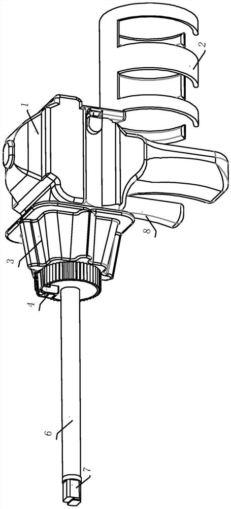 Endoscope lower driving device anastomat capable of avoiding suture position deviation