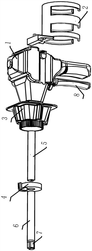 Endoscope lower driving device anastomat capable of avoiding suture position deviation