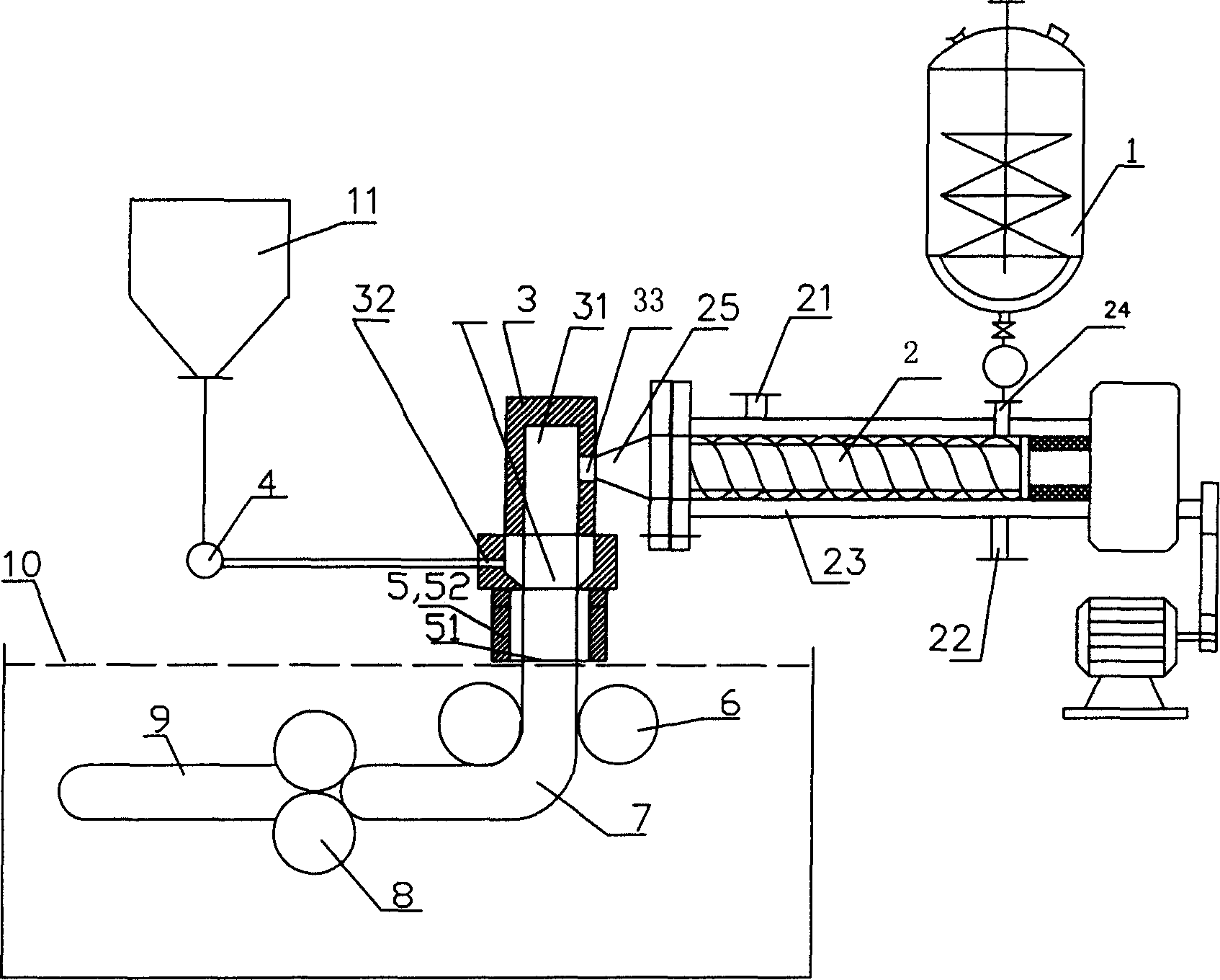 Method of no conglutination for packing blocky heat-molten contact adhesive