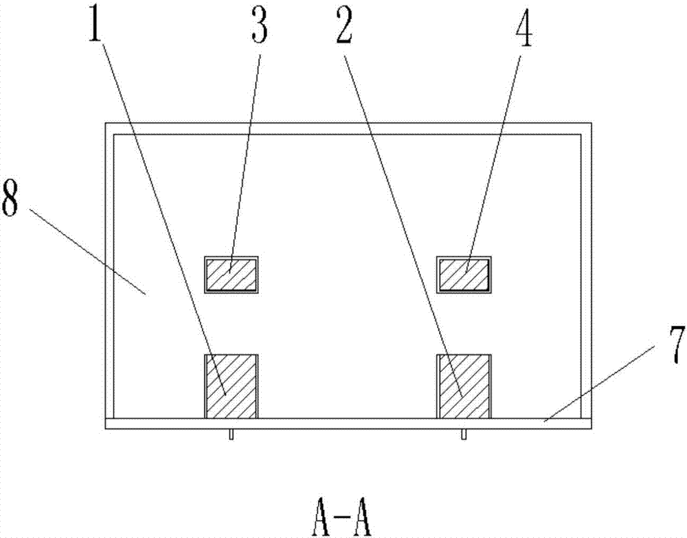 Bi-directional automobile special noise testing method and device