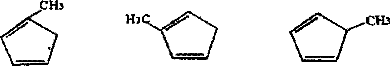 Technique for separating cyclopentadiene and methylcyclopentadiene