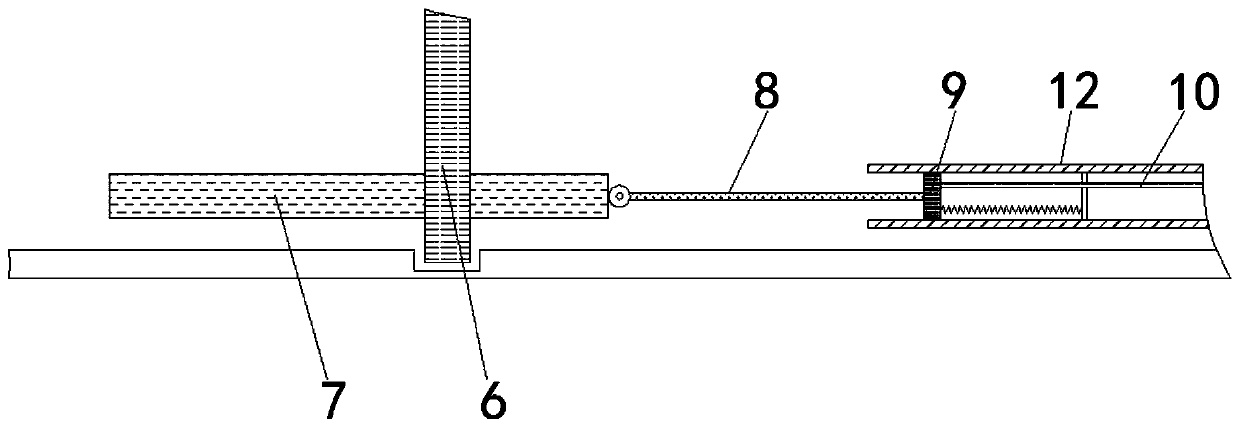 Crude oil transportation pipeline capable of preventing crude oil from precipitating