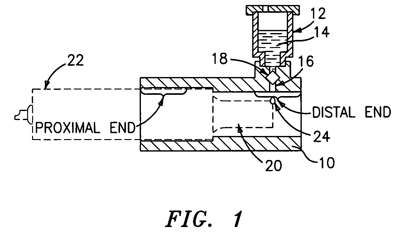 Nozzle for ultrasound wound treatment