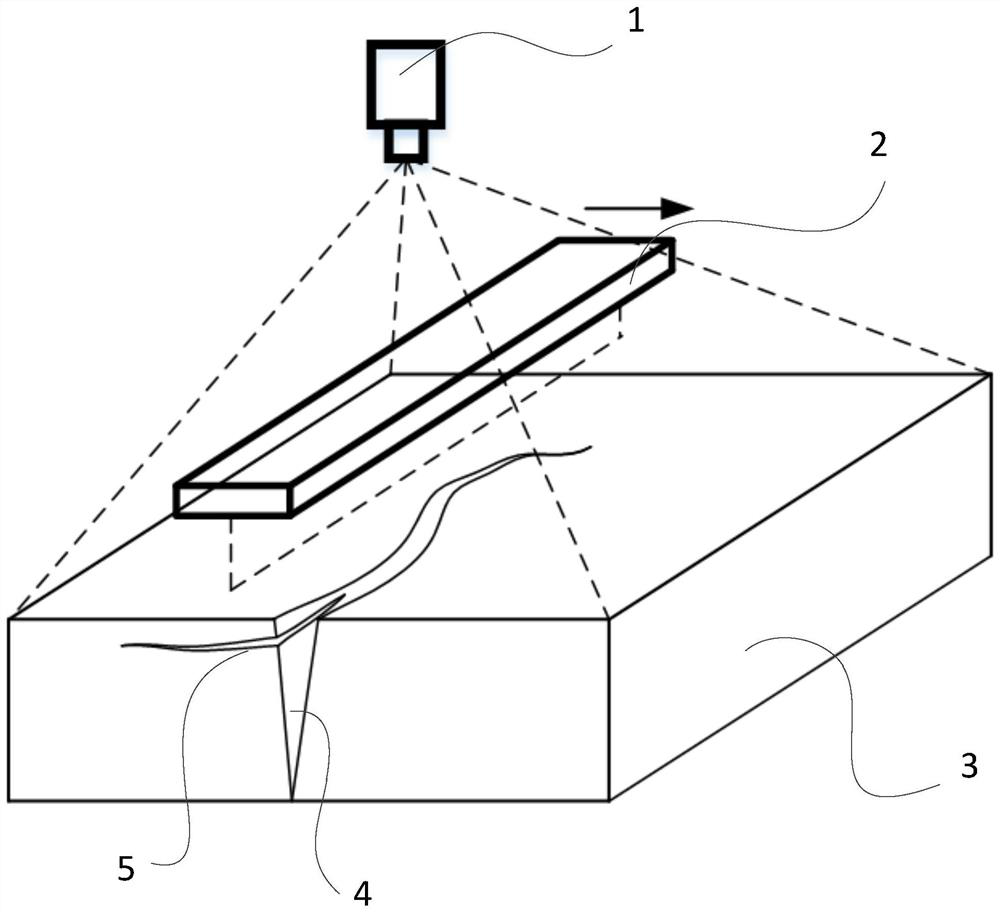 Airport cement pavement FOD risk evaluation method and device