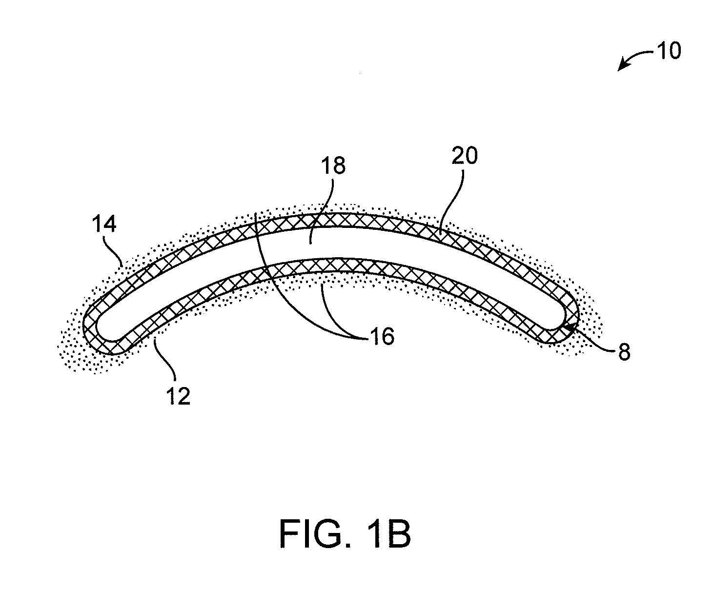 Contact lens with a hydrophilic layer