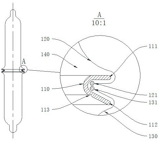 Condom connecting ring