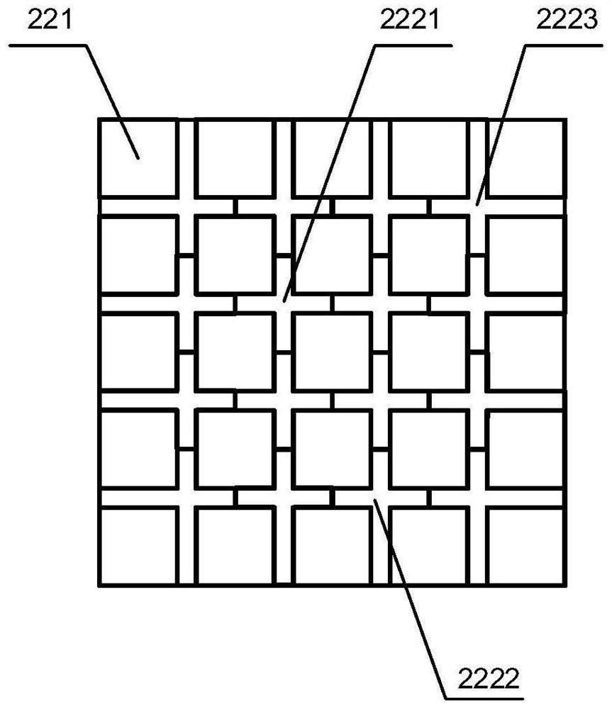 Insulated gate bipolar transistor (IGBT) power module packaging structure with low stress and high thermal conductivity