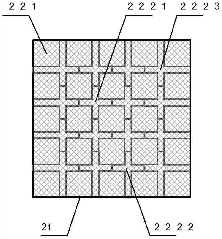 Insulated gate bipolar transistor (IGBT) power module packaging structure with low stress and high thermal conductivity