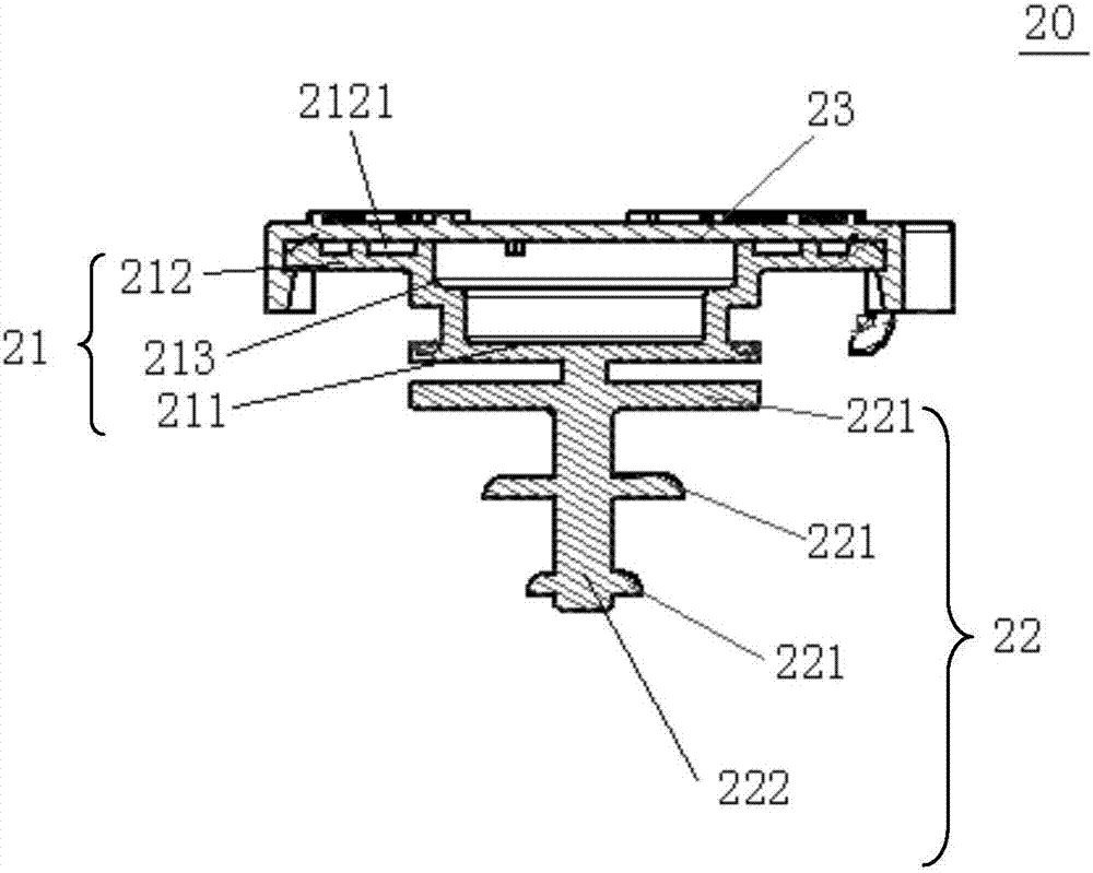 Oil storage tank, oil shielding component of oil storage tank and vehicle with oil storage tank