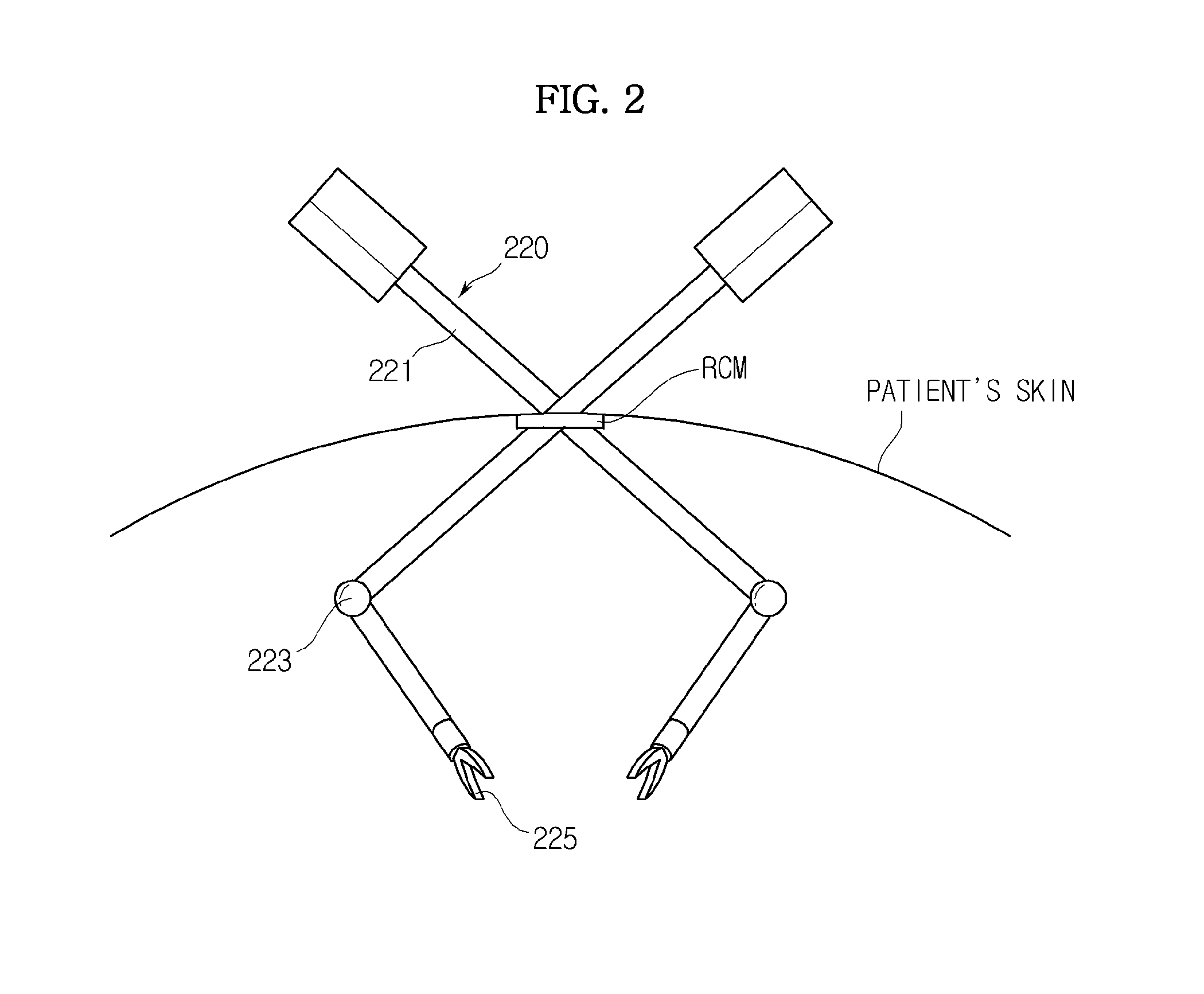 Control methods of single-port surgical robot