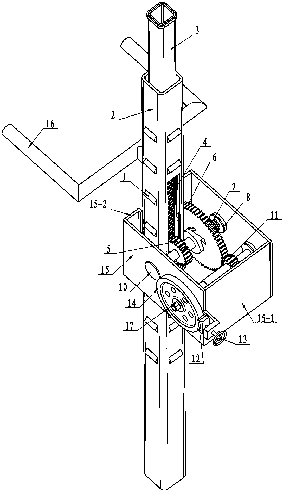 Claw-wheel-shaped load-adjustable weightlifting training device