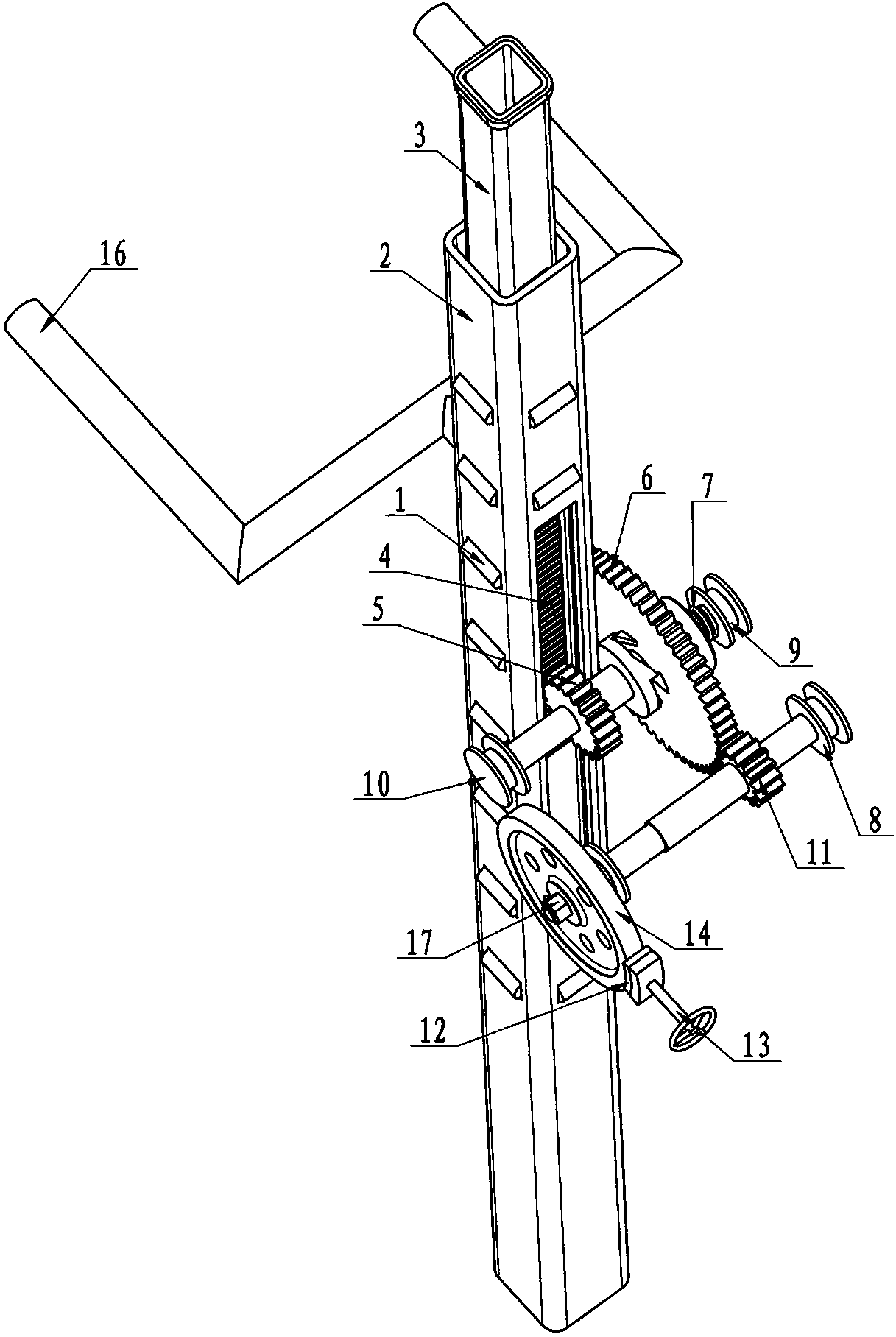 Claw-wheel-shaped load-adjustable weightlifting training device