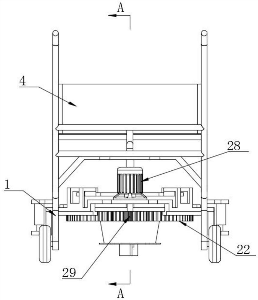 Agricultural fertilizing device