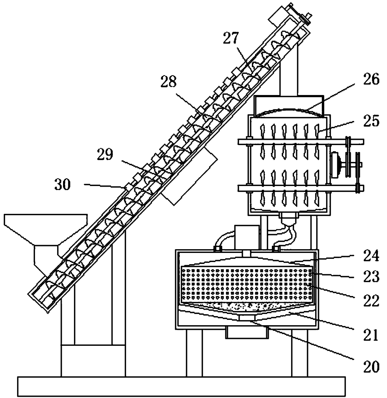 Energy-saving and environment-friendly rice processing equipment