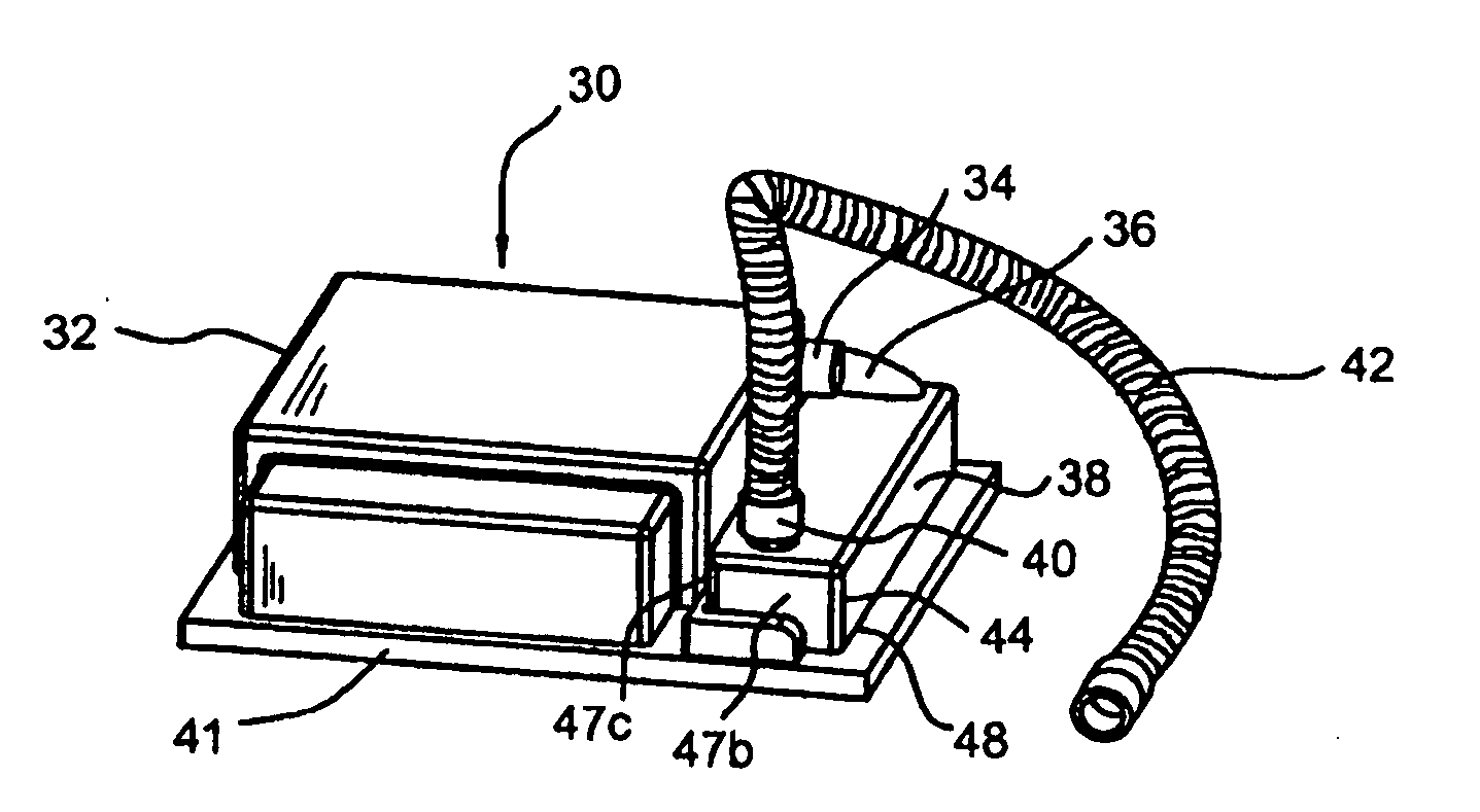 Humidifier with back-flow prevention valve