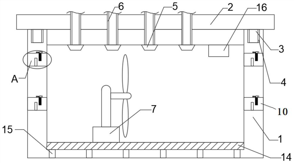 Fatigue life evaluation and prediction device and method based on wind turbine generator