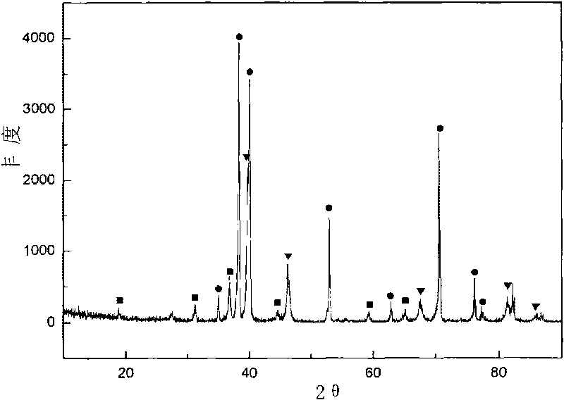 Method for preparing anode-catalyzed electrode for electrolyzing slurry coal