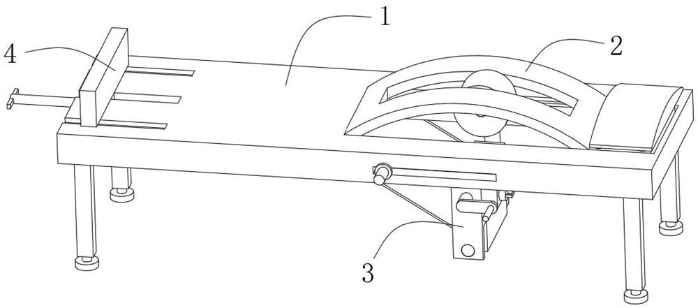 A medical multifunctional neurosurgery spinal rehabilitation physiotherapy device