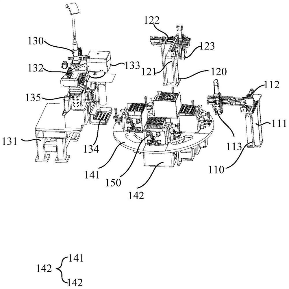 Laser welding device for tab of battery module