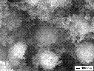 Graphene oxide/silver phosphate/P25 composite material and preparation method thereof