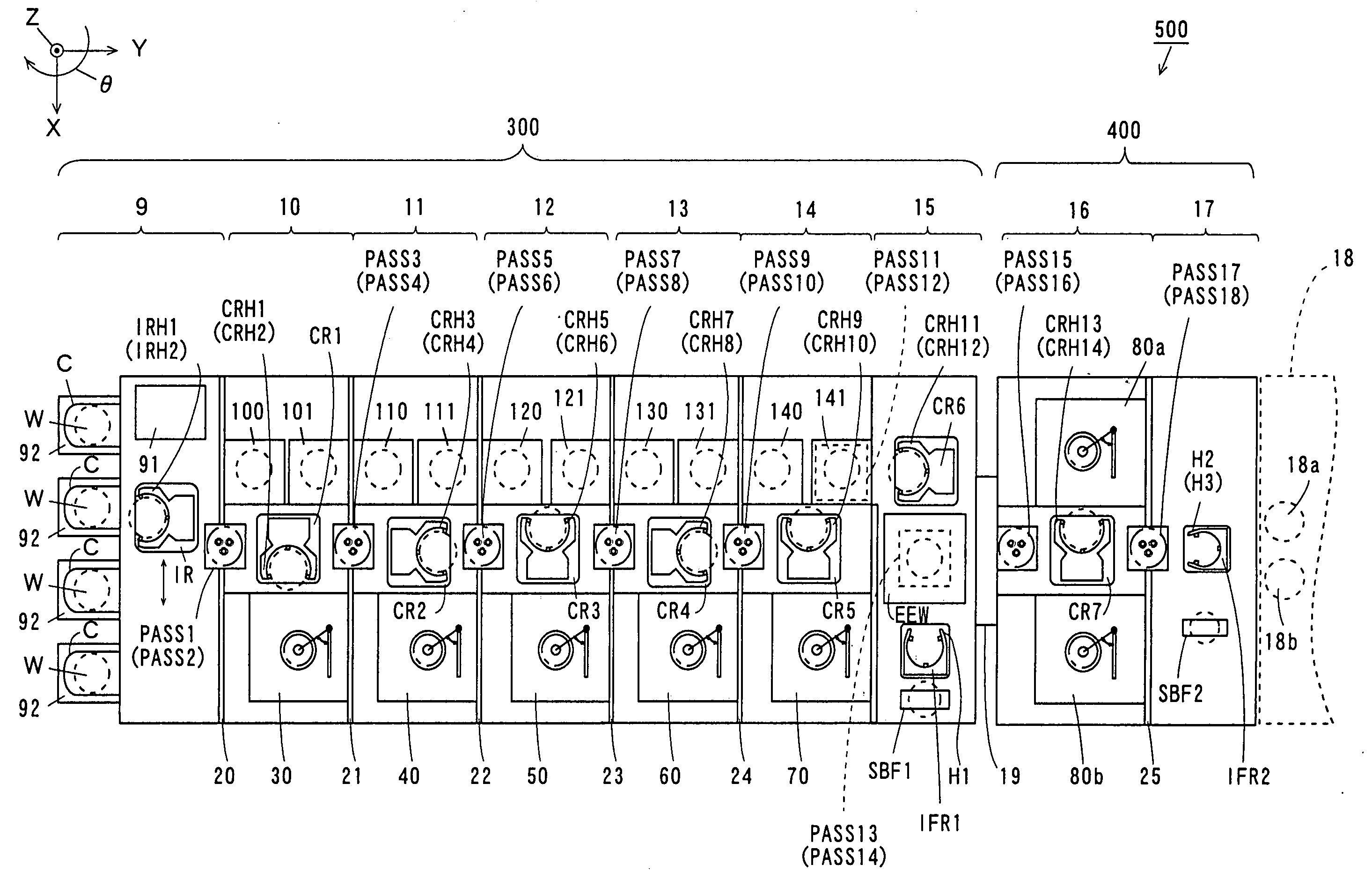 Substrate drying apparatus, substrate cleaning apparatus and substrate processing system