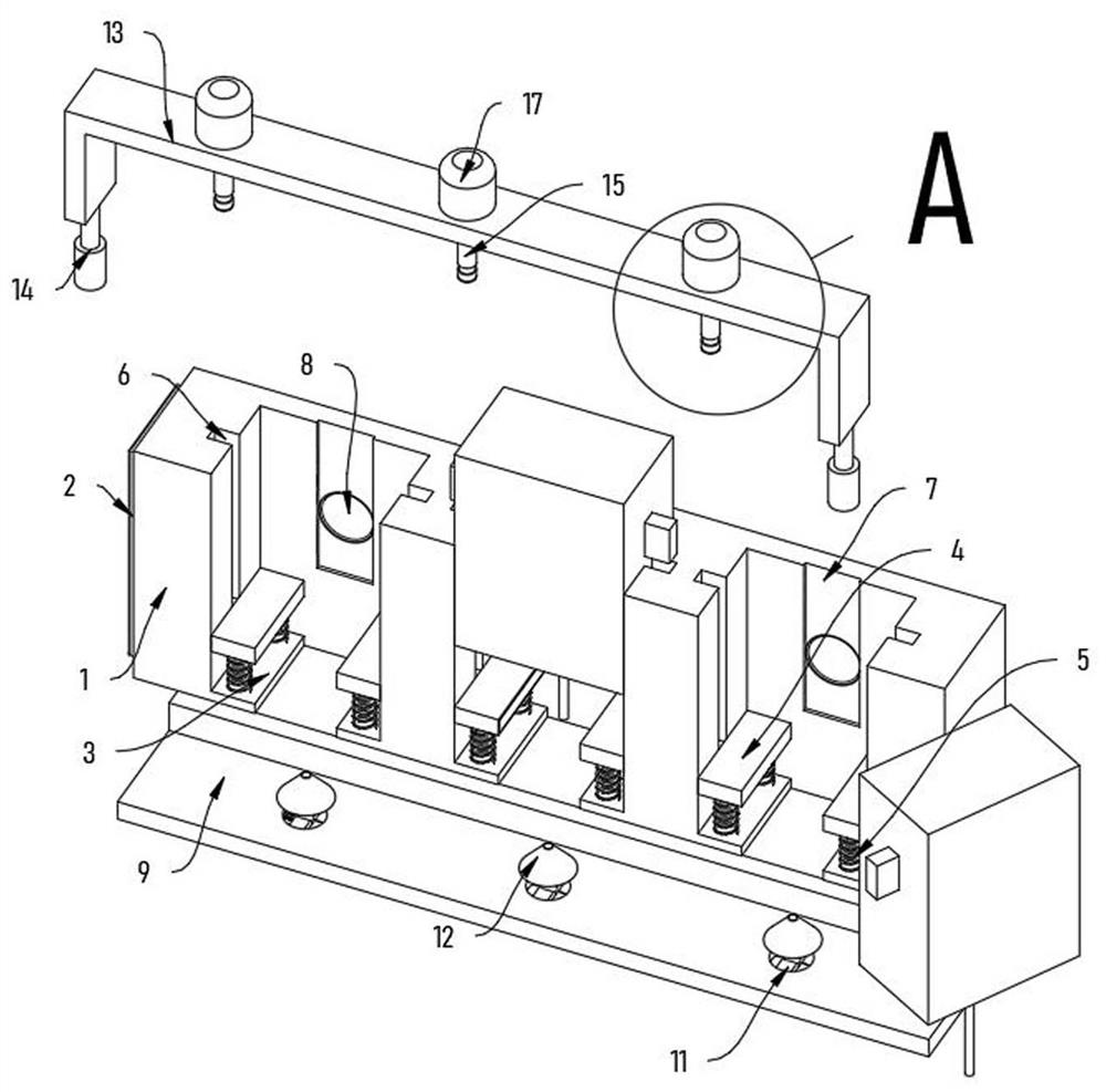 Needle modular assembly fixture based on textile machinery