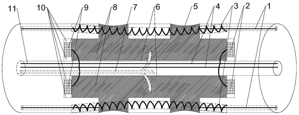 A punching device and method based on nanofluid-based liquid-electric breakdown and infrared thermal radiation