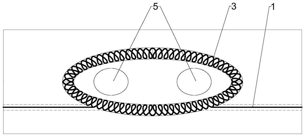 A punching device and method based on nanofluid-based liquid-electric breakdown and infrared thermal radiation