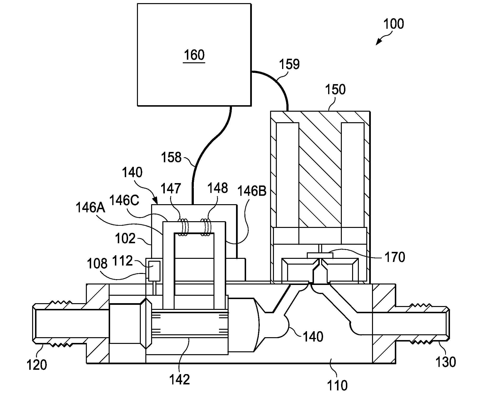 System and method for improving the accuracy of a rate of decay measurement for real time correction in a mass flow controller or mass flow meter by using a thermal model to minimize thermally induced error in the rod measurement