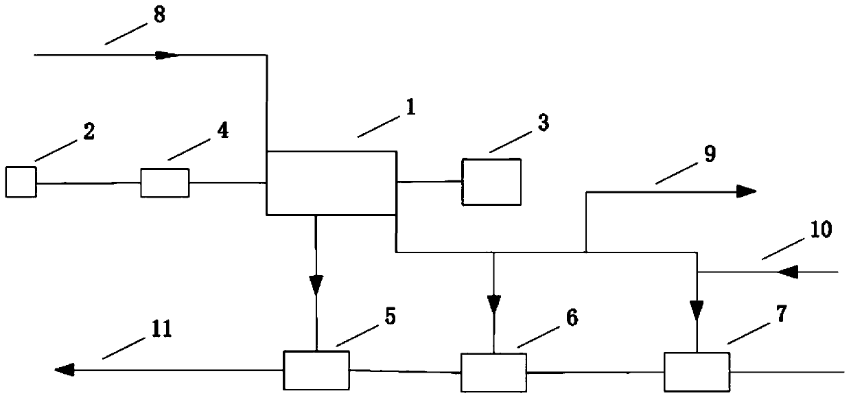 Steam extraction back pressure type feed water pump steam turbine set system and operation method