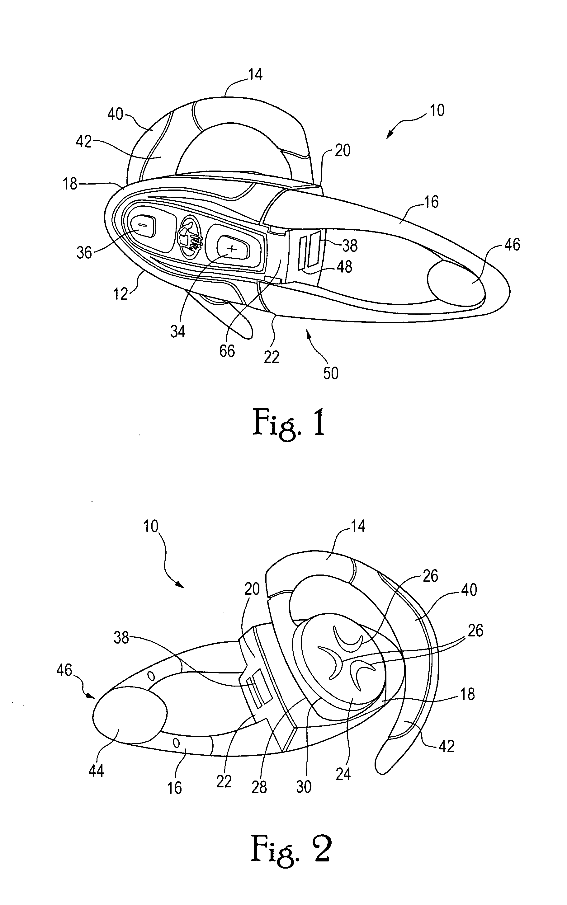 Headset with resiliently deflectable boom