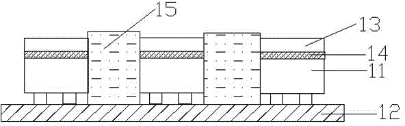 White-light LED chip preparation method