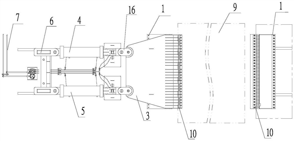 Prestressed steel bar tensioning equipment