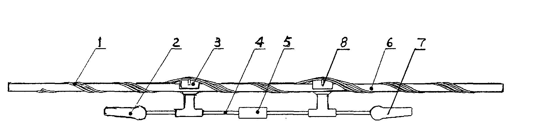 Long-span two-body damper