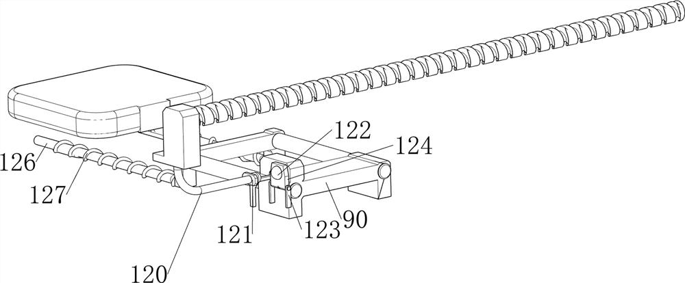 Medical leg muscle rehabilitation equipment