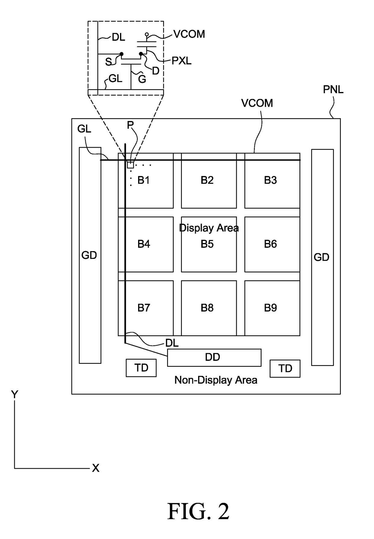 Display Device with Light Shield