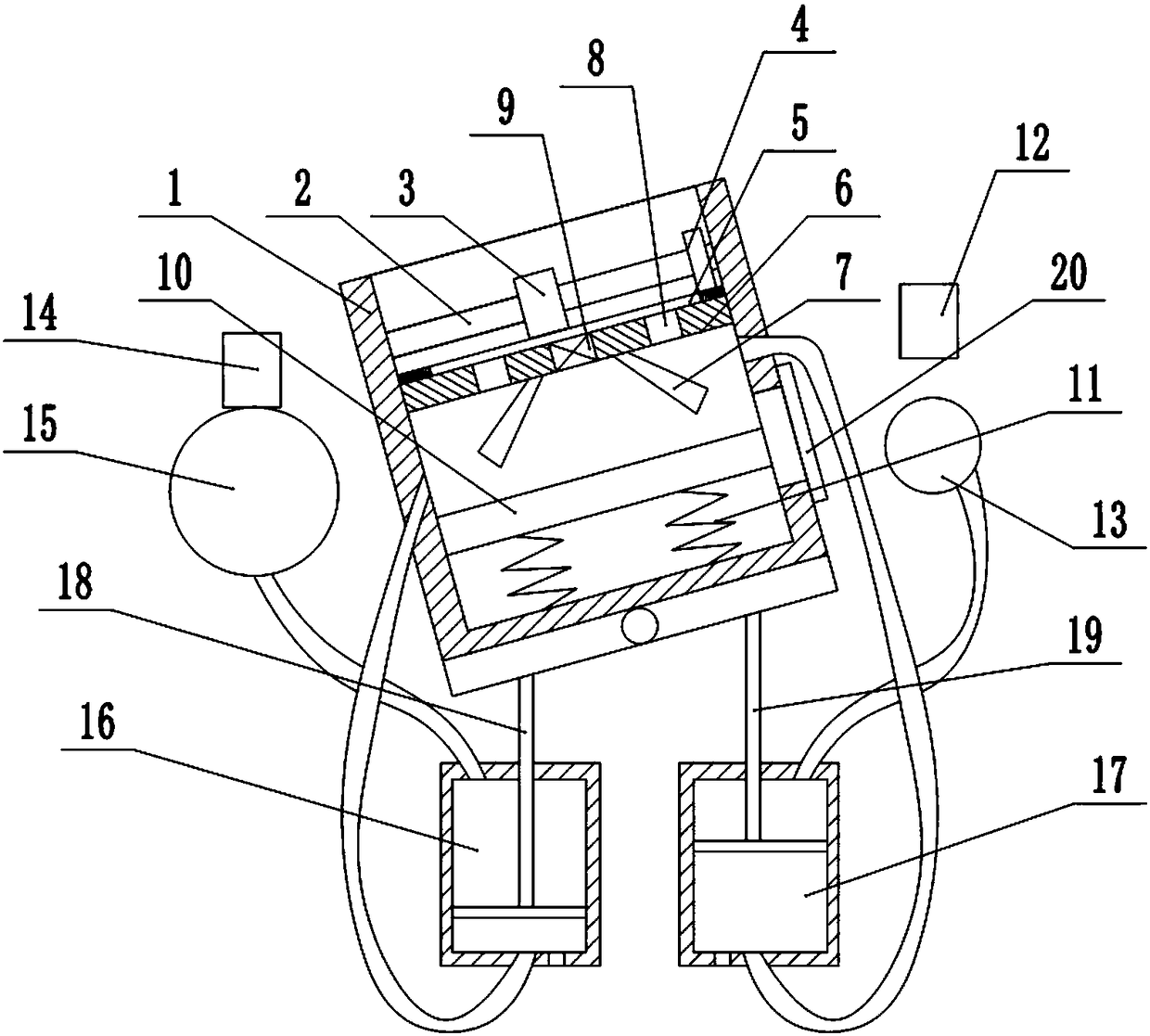 Rice vibration dryer