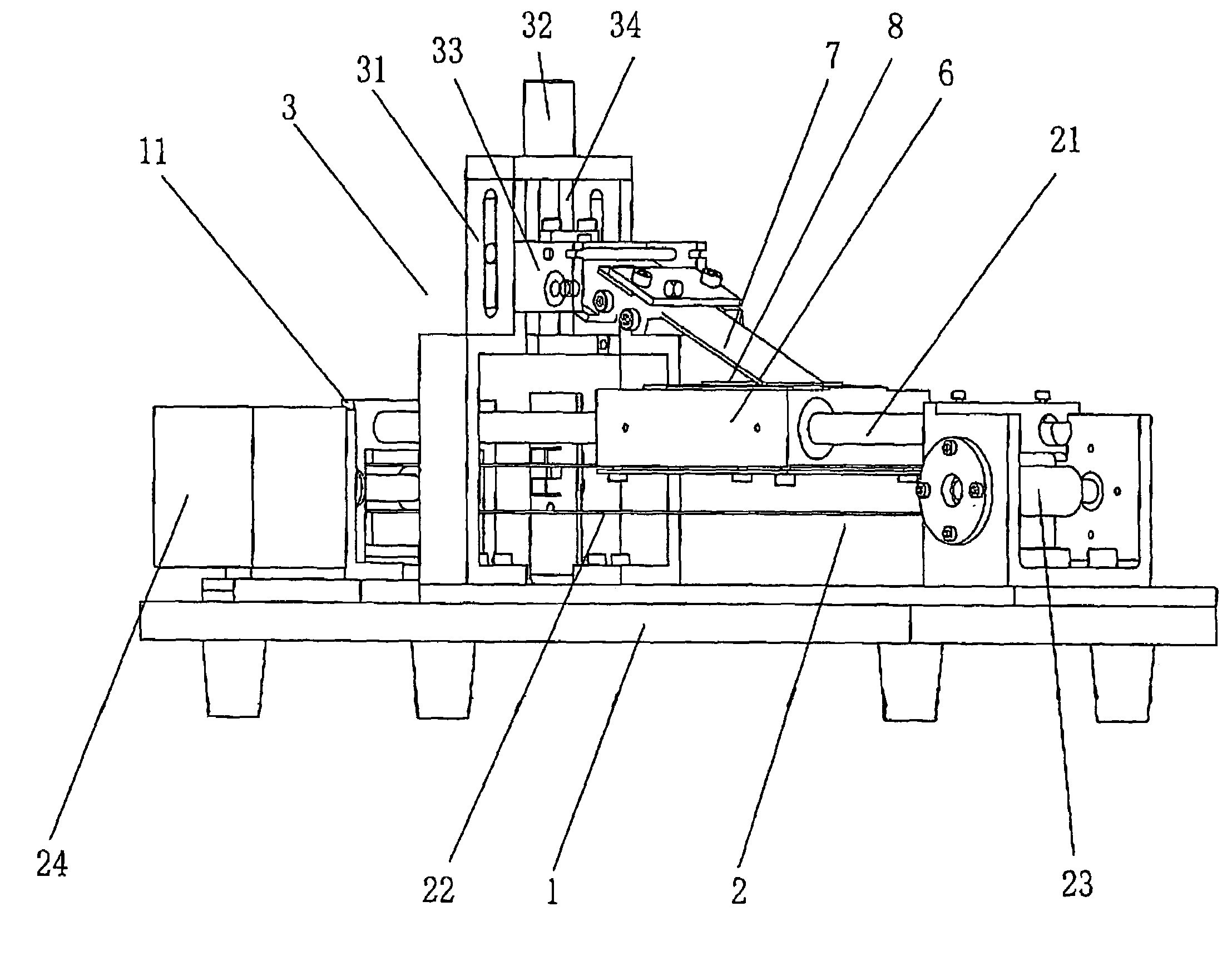 Blood smear preparation device