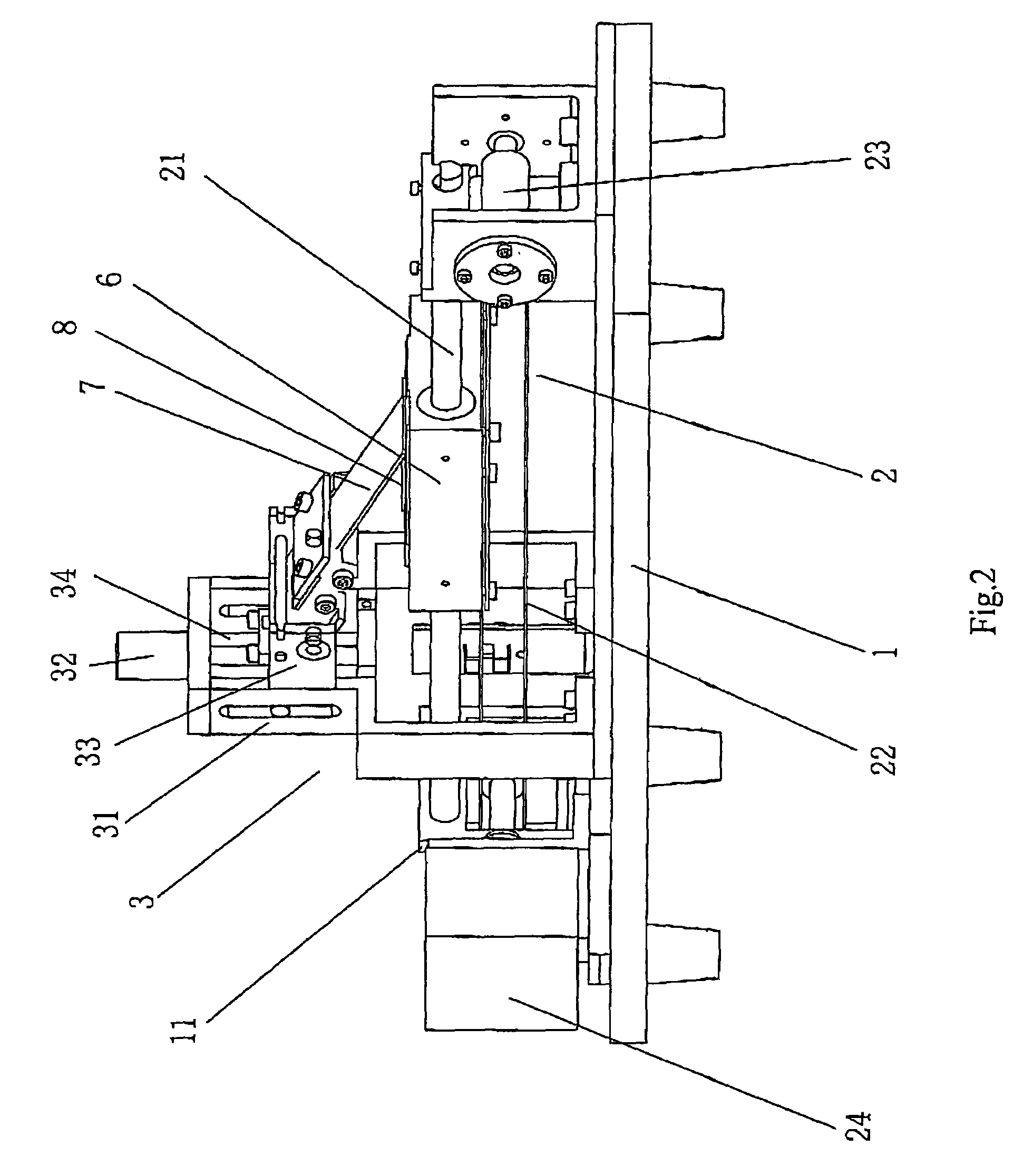 Blood smear preparation device