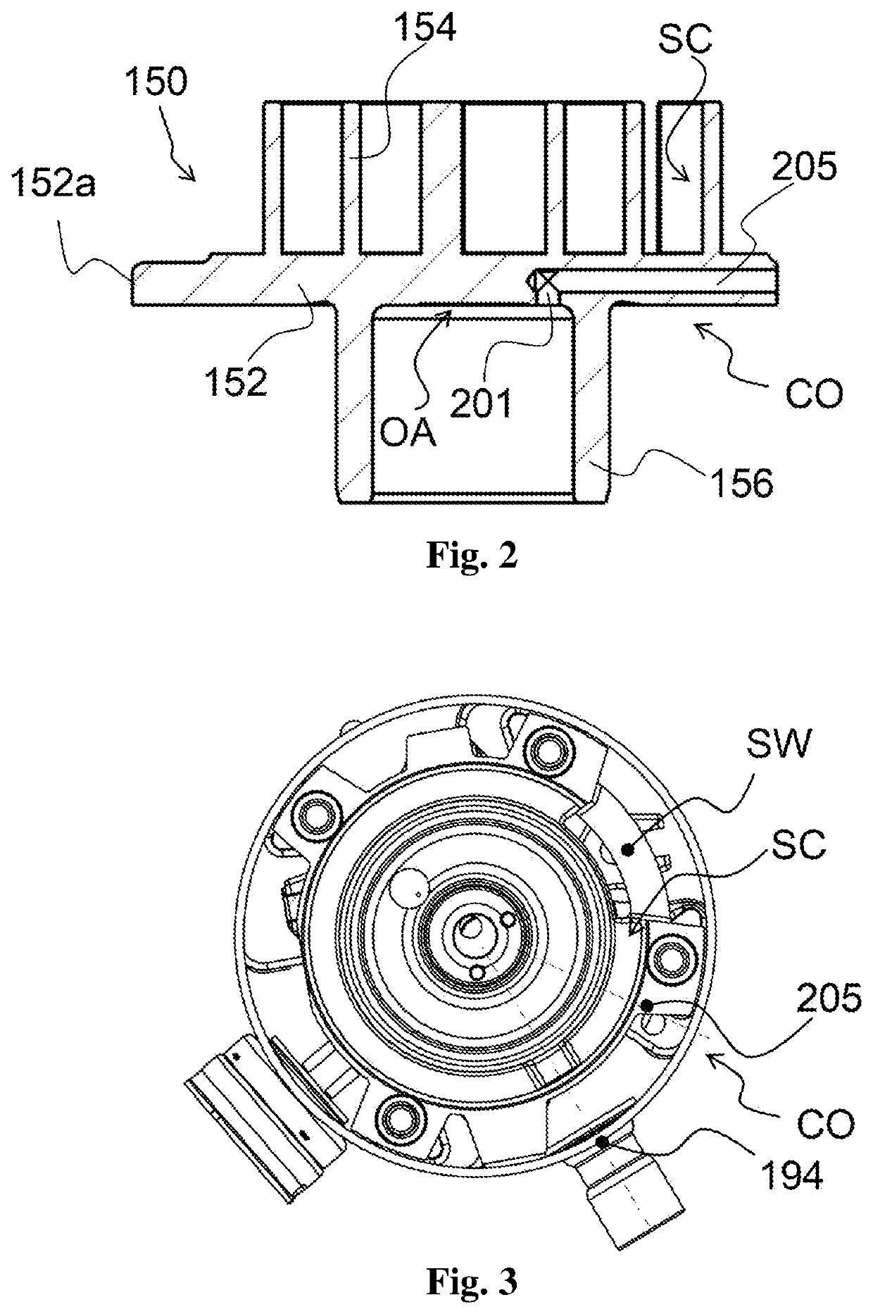 Lubrication of scroll compressor