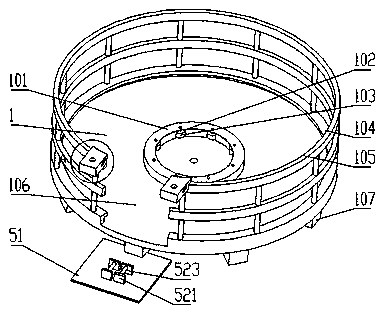 Special regularizing frame facilitating hoisting of climbing steel formwork