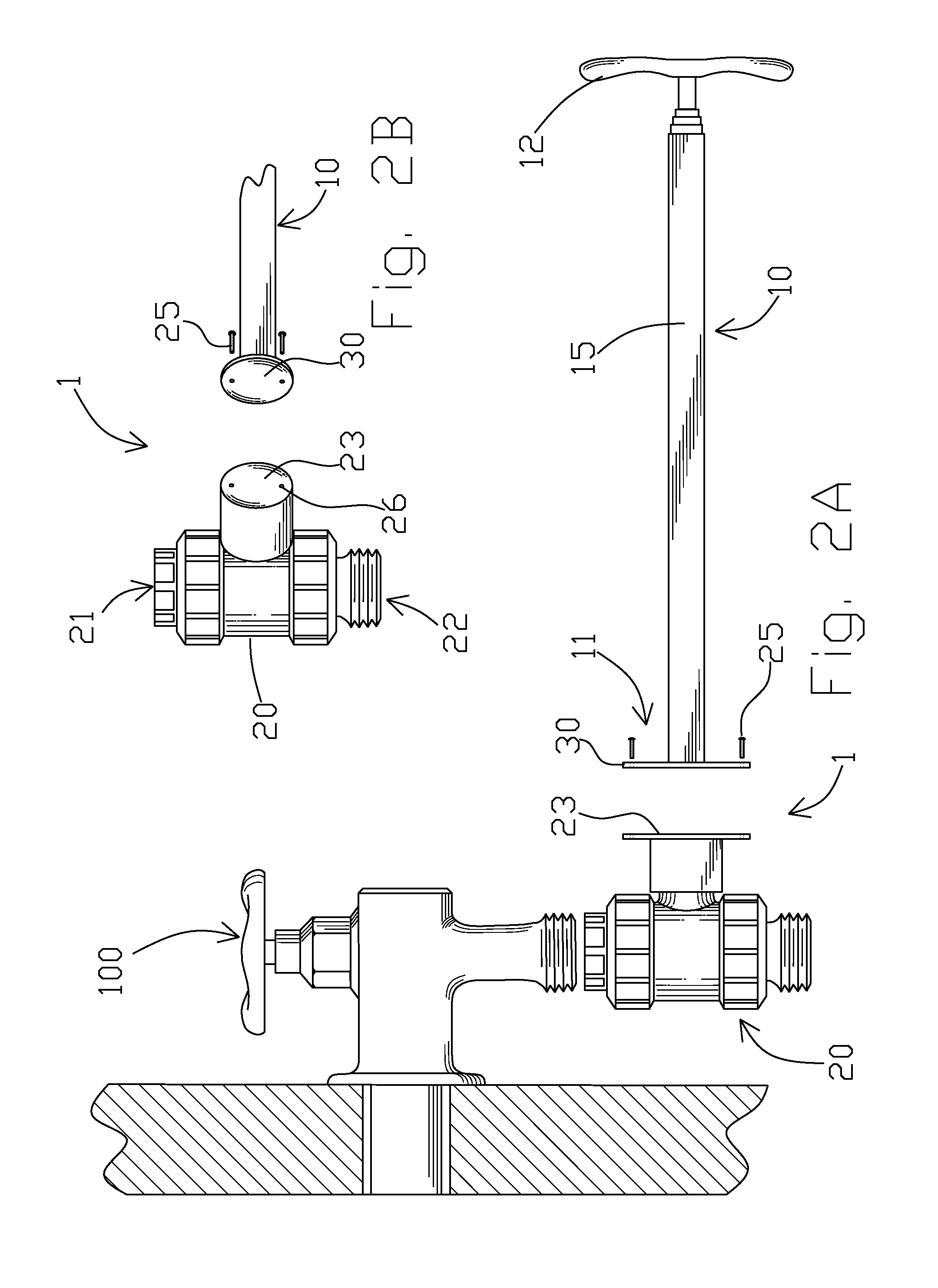 Valve and valve extension