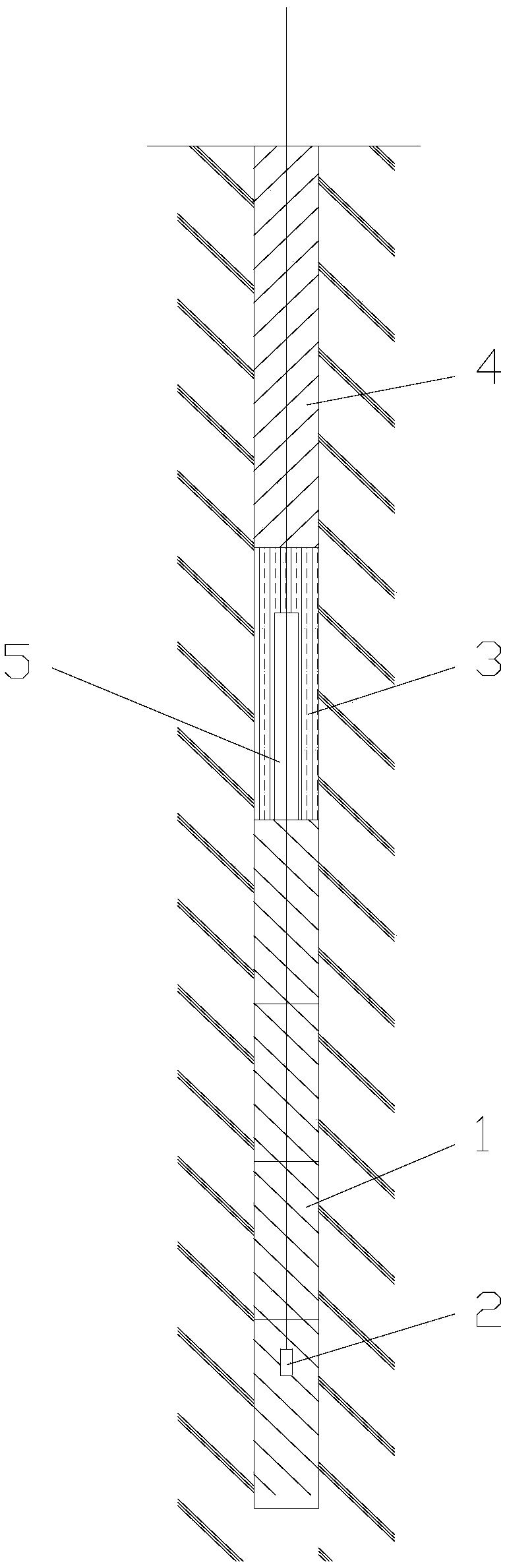 Detonation shock wave bubble rapid dust fall method