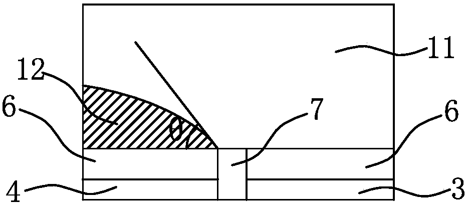 A bistable electrowetting display and its preparation method