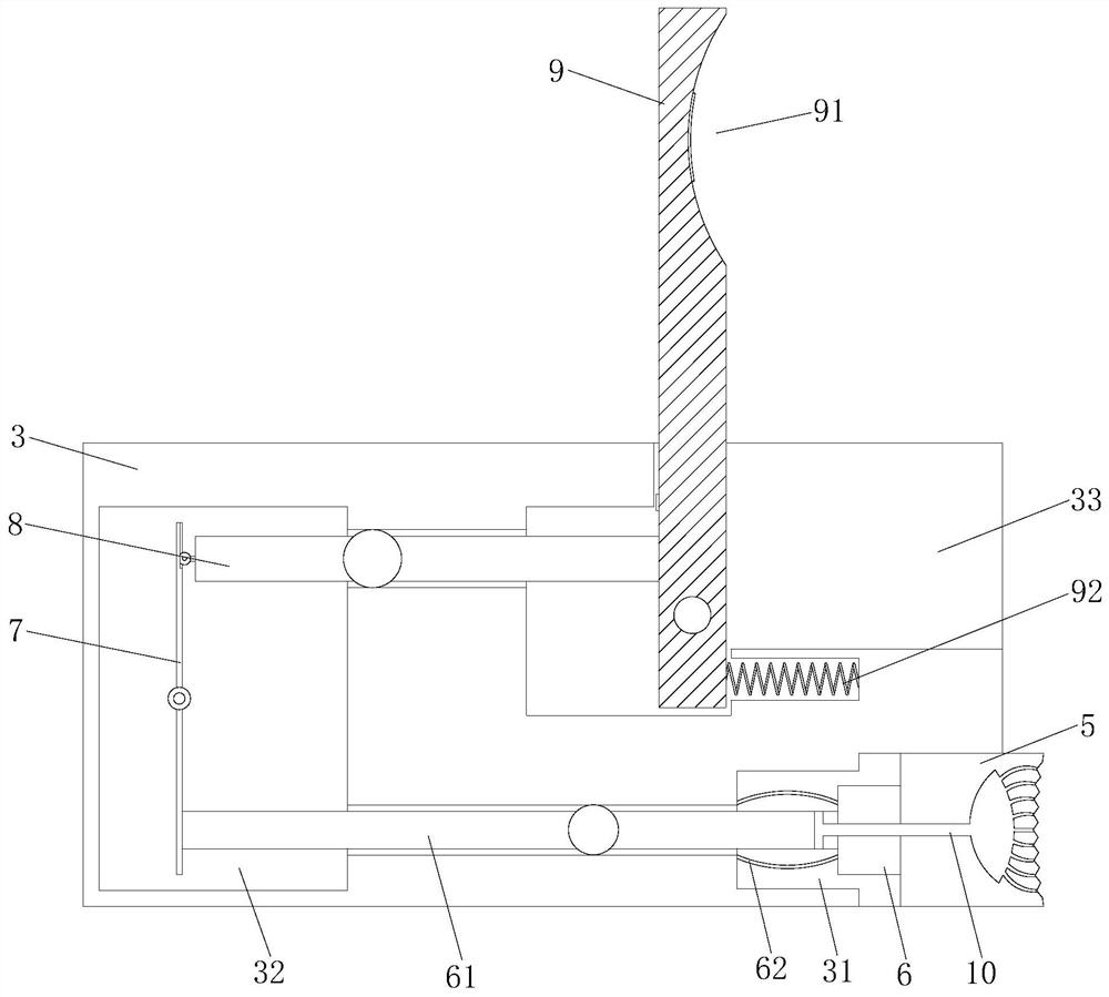 Bending device for metal processing