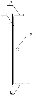 Self-compacting concrete aluminum alloy edge-sealing formwork for ballastless track