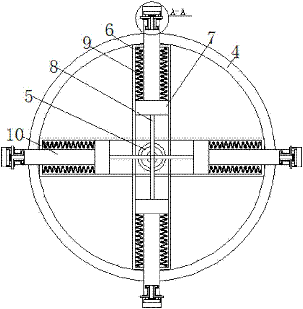 Pipeline robot with sizes of tires convenient to adjust