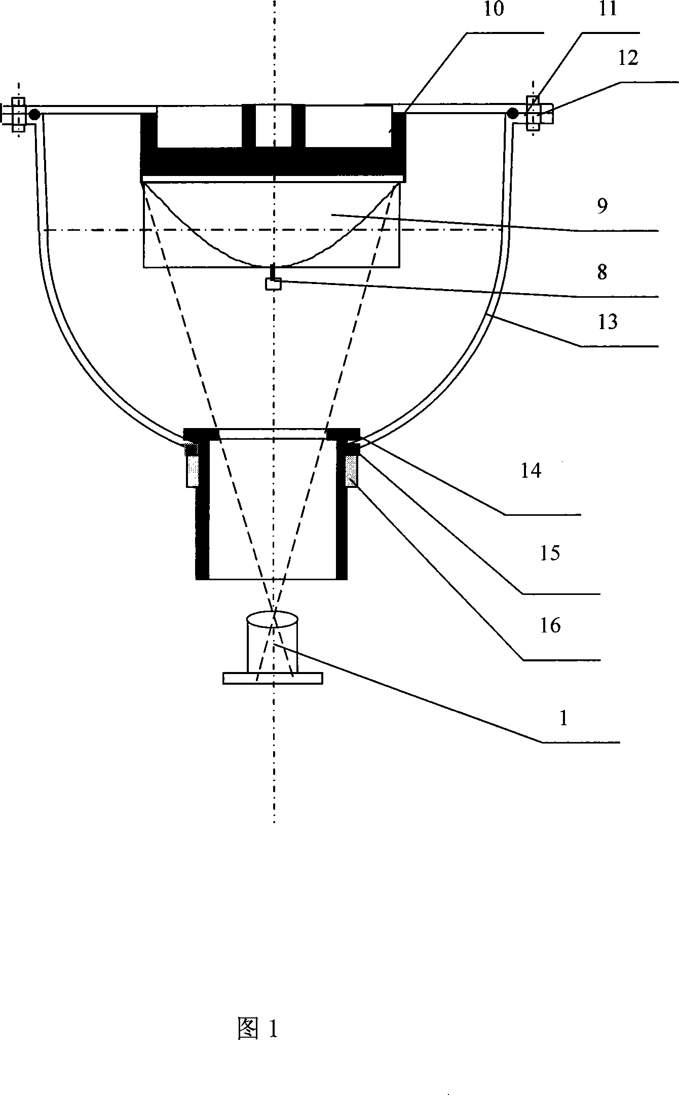 Underwater video detection device based on the omnidirectional vision