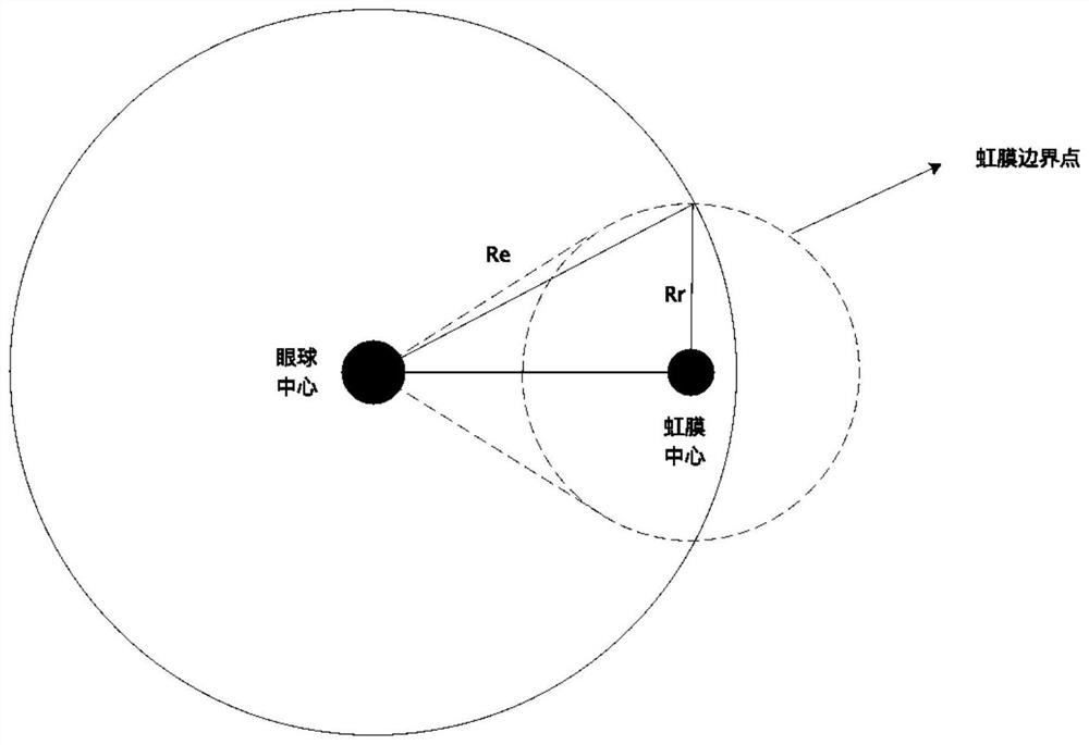 Human face recognition living body detection method for calculating sight line direction based on three-dimensional eyeball model